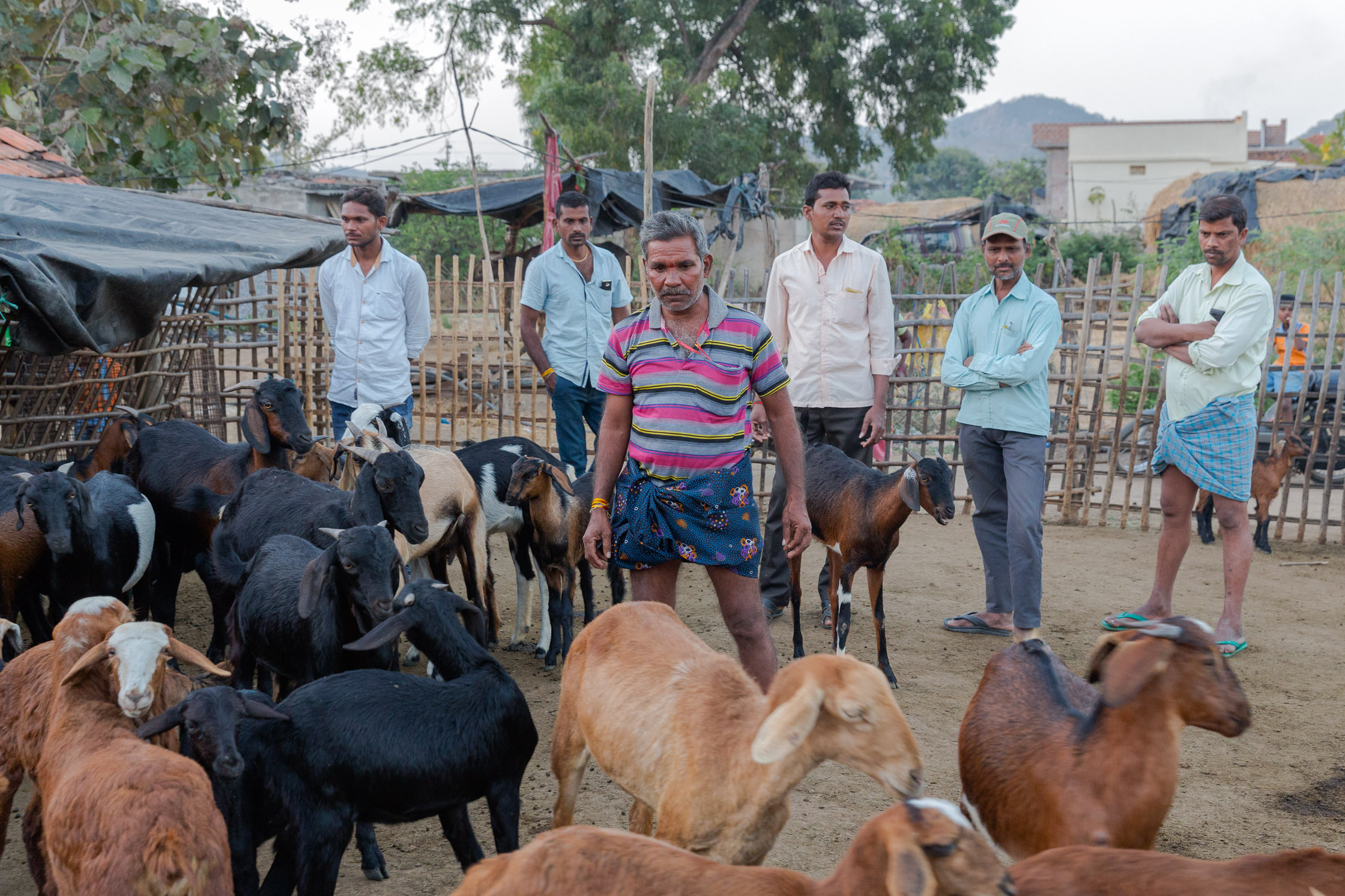 Workers from a rural community in Telangana